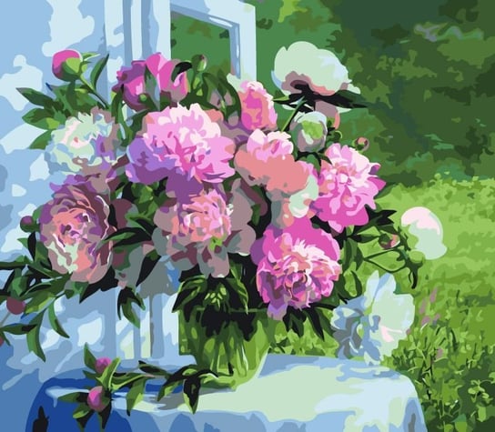 Obraz do malowania po numerach - Kwiaty (R-065) HEDO