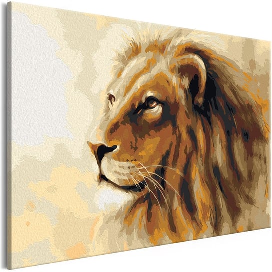 Obraz do malowania: Portret lwa, 60x40 cm zakup.se