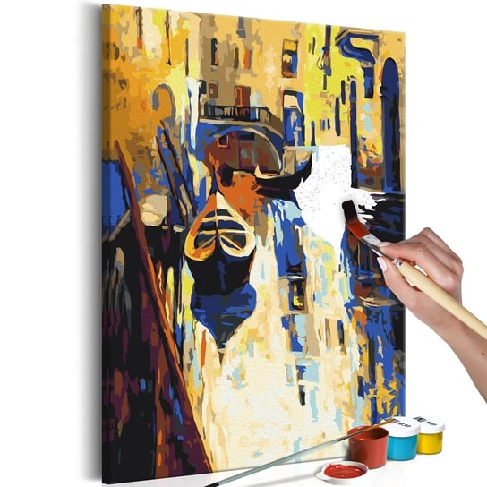 Obraz do malowania: Weneckie gondole 40x60 cm zakup.se