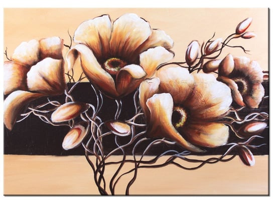 Obraz Dostojne kwiaty, 70x50 cm Oobrazy