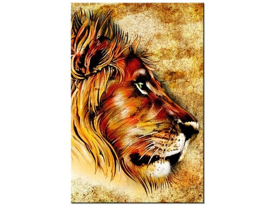 Obraz Dostojny lew, 60x90 cm Oobrazy