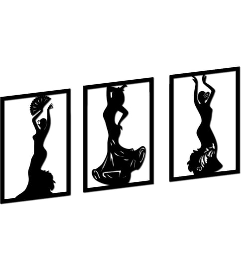 Obraz Drewniany Dekoracja Loft 200cm x 90cm -  Flamenco Tancerki Inna marka
