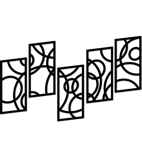 Obraz Drewniany Dekoracja Loft 250cm x 143.4cm -  Panel Dekoracyjny Ażurowy Inna marka