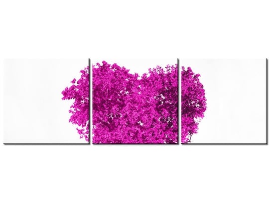 Obraz Drzewko miłości, 3 elementy, 90x30 cm Oobrazy
