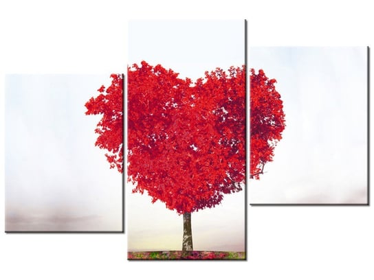 Obraz Drzewko miłości, 3 elementy, 90x60 cm Oobrazy