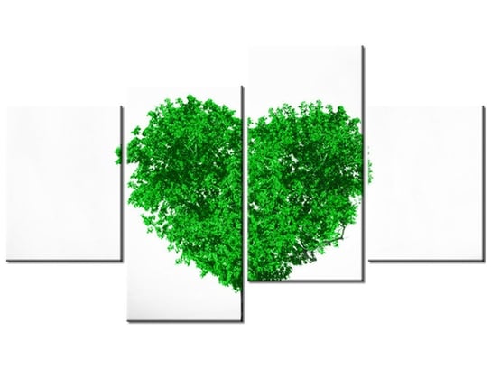 Obraz Drzewko miłości, 4 elementy, 120x70 cm Oobrazy