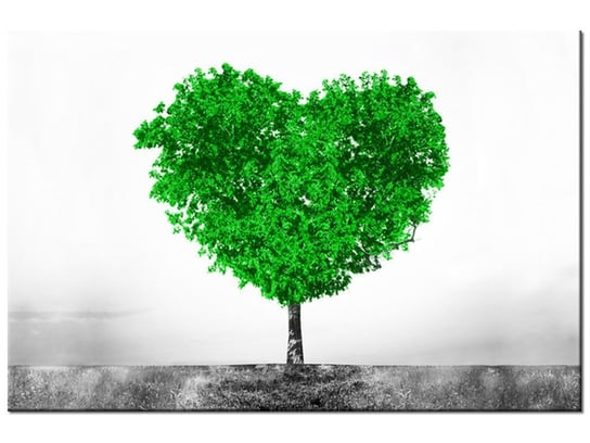 Obraz Drzewko miłości, 90x60 cm Oobrazy