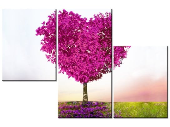 Obraz Drzewo miłości, 3 elementy, 90x60 cm Oobrazy