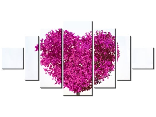 Obraz, Drzewo miłości, 7 elementów, 200x100 cm Oobrazy