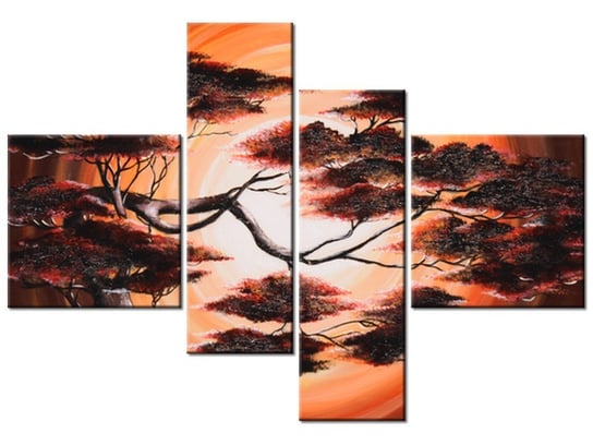 Obraz Drzewo Snów, 4 elementy, 130x90 cm Oobrazy