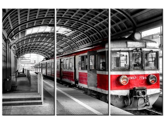 Obraz, Dworzec w Poznaniu, 3 elementy, 90x60 cm Oobrazy