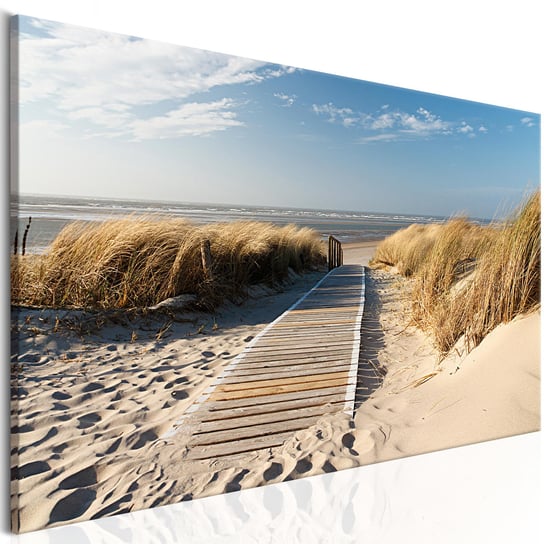 Obraz - Dzika plaża 150x50 Premium Print Płótno włoskie 300 g/mÂ˛ ARTGEIST