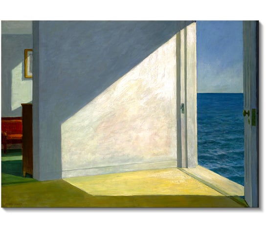 Obraz - Edward Hopper, Pokoje nad morzem, 120x87 cm / PRINTORAMA PRINTORAMA