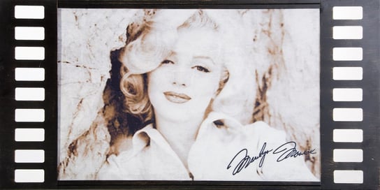 Obraz EUROFIRANY Marilyn, brązowo-beżowy, 60x30x1 cm Eurofirany