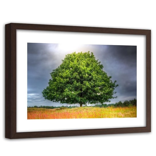 Obraz FEEBY Drzewo przed burzą, 90x60 cm Feeby