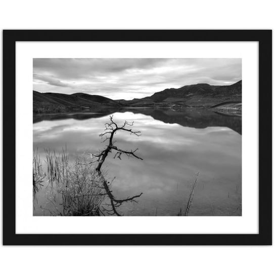 Obraz FEEBY Konar nad jeziorem, 40x30 cm Feeby