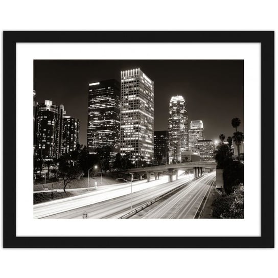 Obraz FEEBY Los Angeles w nocy, 60x40 cm Feeby
