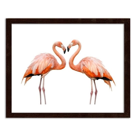 Obraz FEEBY Miłość dwóch flamingów, 120x80 cm Feeby