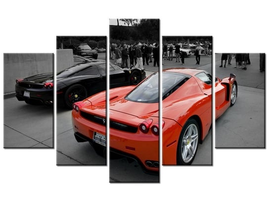 Obraz, Ferrari Enzo - Axion23, 5 elementów, 100x63 cm Oobrazy