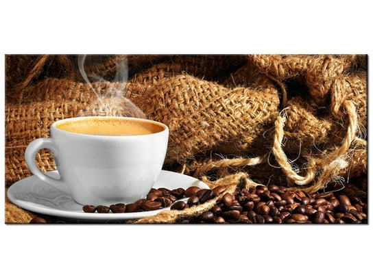 Obraz Filiżanka kawy, 115x55 cm Oobrazy