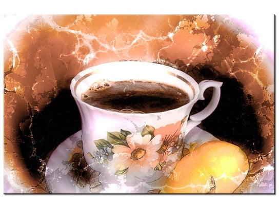 Obraz Filiżanka kawy, 90x60 cm Oobrazy