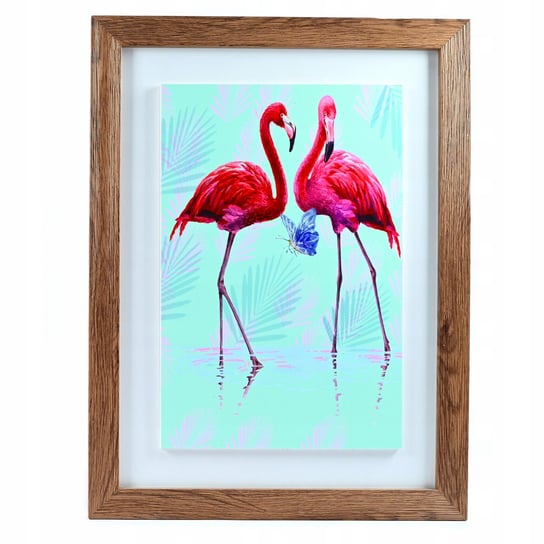 Obraz Flamingi Dekoracja Ścienna Sypialnia Obrazek Midex