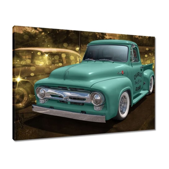 Obraz FORD F100 PickUp, 70x50cm ZeSmakiem