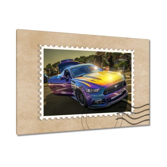 Obraz Ford Mustang GT Bestia, 60x40cm ZeSmakiem