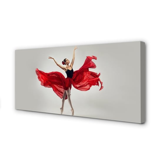 Obraz foto na płótnie TULUP Baletnica kobieta 120x60 cm cm Tulup