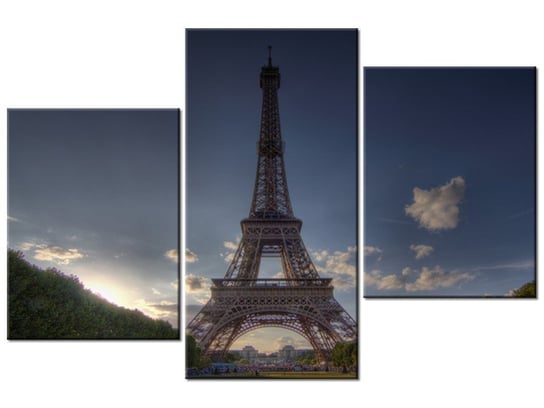 Obraz Francja Paryż, 3 elementy, 90x60 cm Oobrazy
