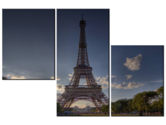 Obraz Francja Paryż, 3 elementy, 90x60 cm Oobrazy