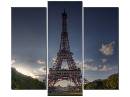 Obraz Francja Paryż, 3 elementy, 90x80 cm Oobrazy