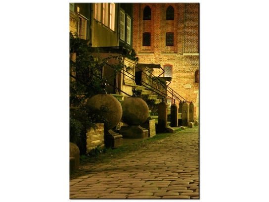 Obraz Gdańsk nocą, 40x60 cm Oobrazy