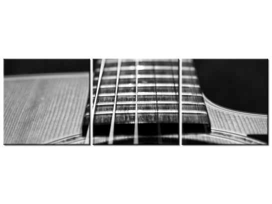 Obraz Gitara - Tschiae, 3 elementy, 90x30 cm Oobrazy
