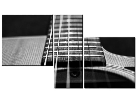 Obraz Gitara - Tschiae, 3 elementy, 90x50 cm Oobrazy