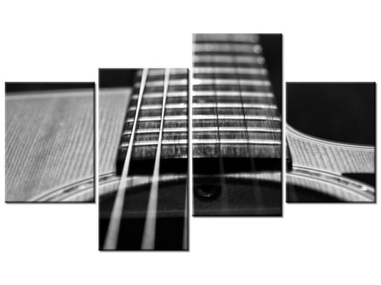 Obraz Gitara - Tschiae, 4 elementy, 120x70 cm Oobrazy