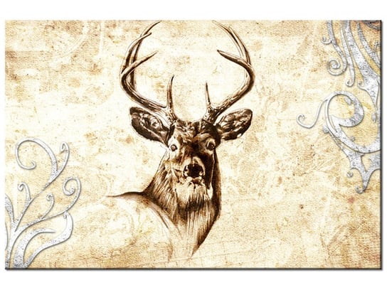 Obraz Głowa jelenia, 60x40 cm Oobrazy
