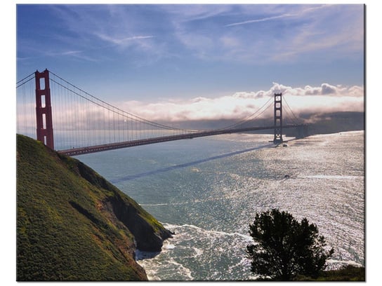 Obraz Golden Gate - Britta Heise, 50x40 cm Oobrazy