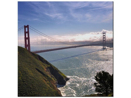 Obraz Golden Gate - Britta Heise, 50x50 cm Oobrazy