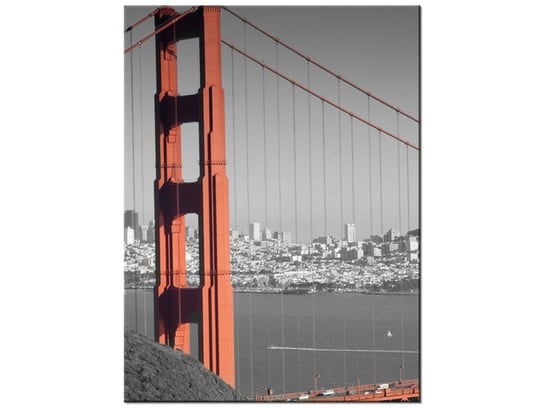 Obraz Golden Gate - Franco Folini, 30x40 cm Oobrazy