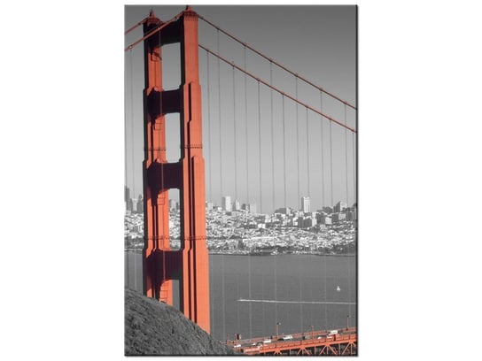 Obraz Golden Gate - Franco Folini, 40x60 cm Oobrazy