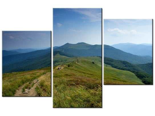 Obraz Górska turystyka, 3 elementy, 90x60 cm Oobrazy