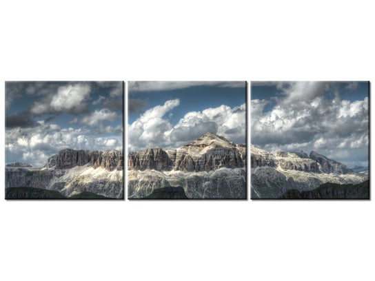 Obraz Gruppo Sella - Giorgio Galeotti, 3 elementy, 90x30 cm Oobrazy