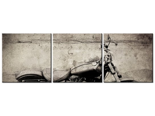 Obraz Harley davidson, 3 elementy, 150x50 cm Oobrazy