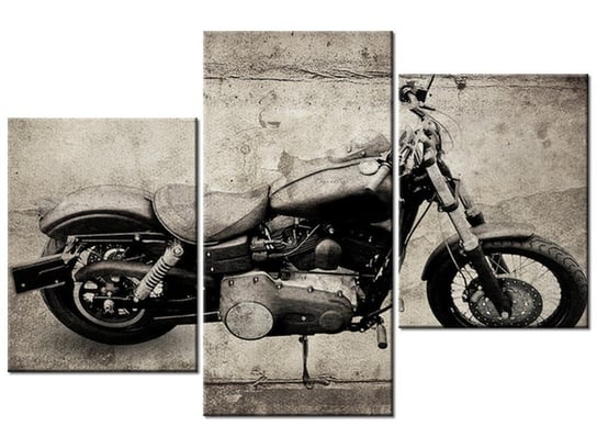 Obraz Harley davidson, 3 elementy, 90x60 cm Oobrazy
