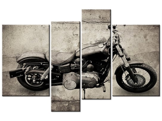Obraz Harley davidson, 4 elementy, 130x85 cm Oobrazy