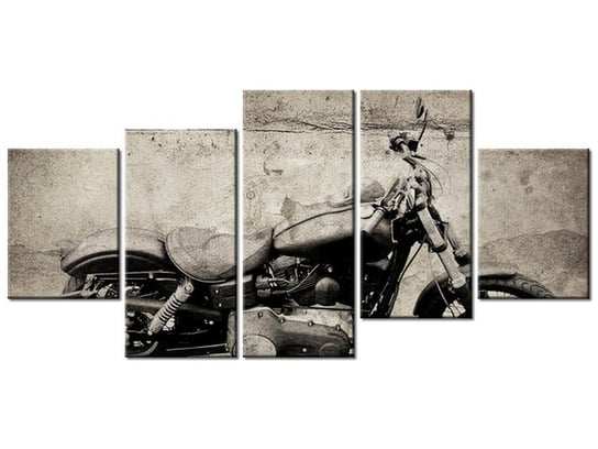 Obraz Harley davidson, 5 elementów, 150x70 cm Oobrazy