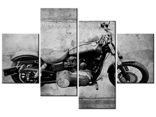 Obraz, Harley mój, 4 elementy, 120x80 cm Oobrazy