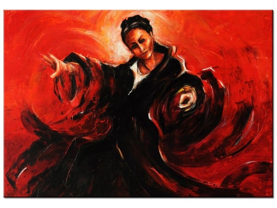 Obraz Hiszpańska tancerka, 100x70 cm Oobrazy