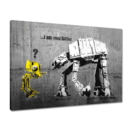 Obraz Im your father Banksy, 70x50cm ZeSmakiem